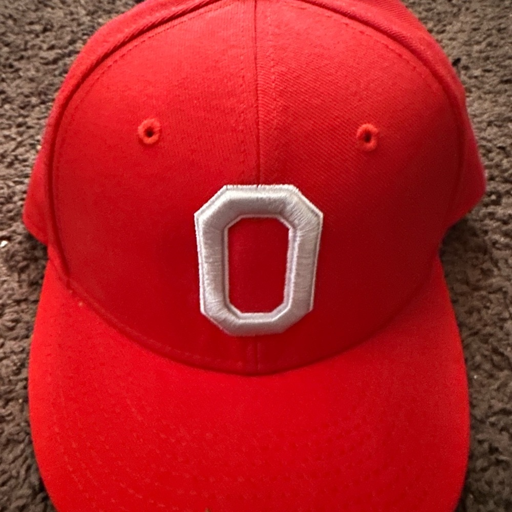 Nike Ohio State Buckeyes Red and Gray Cap